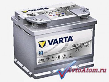 VARTA 60 Ah AGM Silver Dinamic
