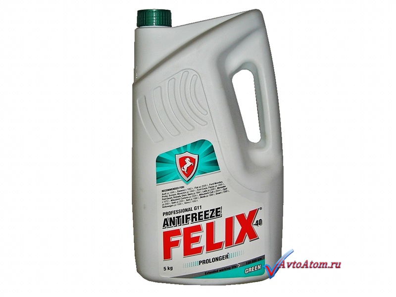 Антифриз зеленый Felix 5 литров