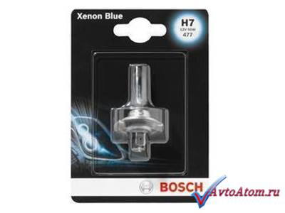 Лампа H7 12V Bosch Xenon Blue