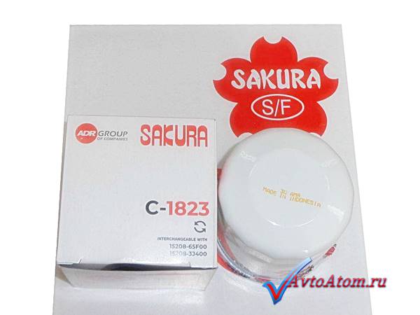 Масляный фильтр C1823 Sakura