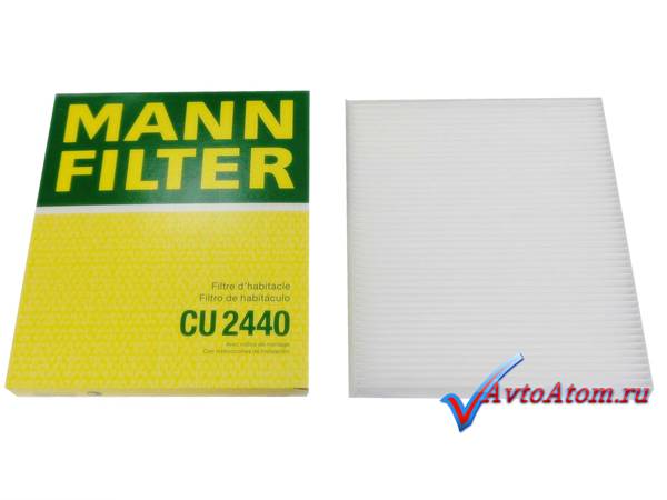 Фильтр салона CU2440 Mann-Filter