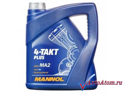 Mannol 4-Takt Plus 10W-40, 4 литра