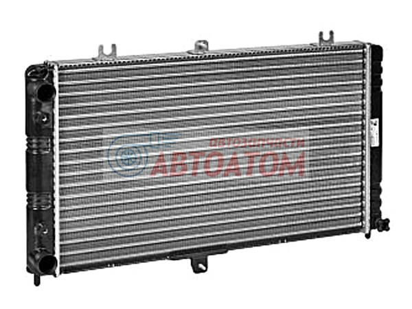 LRc 0127 Радиатор охлаждения ВАЗ 2170-72 Приора без А/С