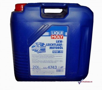 Моторное масло LKW-Leichtlauf-Motoroil 10W40, 20 литров