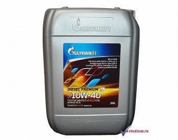 Gazpromneft Diesel Premium 10W-40, 20 литров