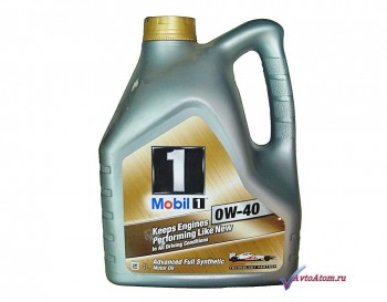 Моторное масло Mobil-1 0W-40, 4 литра