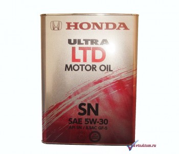 Моторное масло HONDA 5W30 4 литра