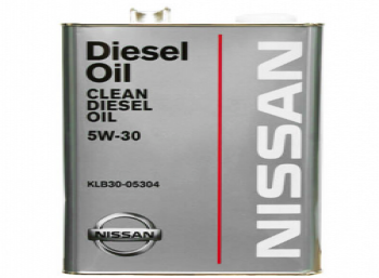 Моторное масло Nissan Clean Diesel Oil 5W-30 DL-1, 4л