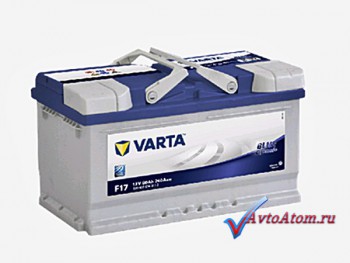 Аккумулятор VARTA 80 Ah Blue Dynamic