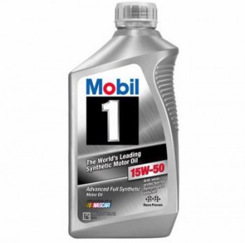 Моторное масло Mobil 1 15W-50, 1 литр