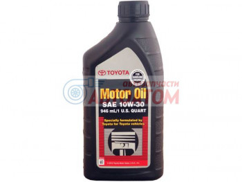 Моторное масло Тойота Motor Oil SL 10W-30 946 мл