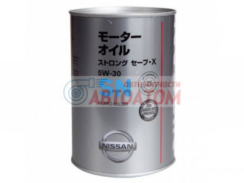 Автомасло Nissan (Ниссан) SN Strong Save X SAE 5W-30 1л