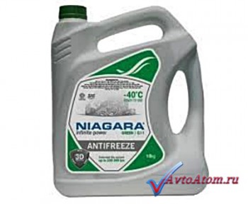 Антифриз Niagara Green G11 (зеленый) 5 л