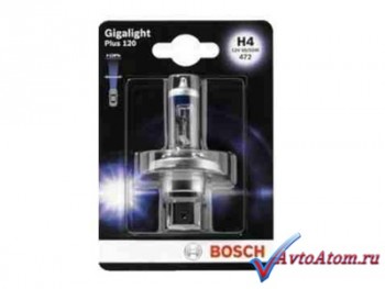 Лампа H4 12V Bosch Gigalight Plus 120