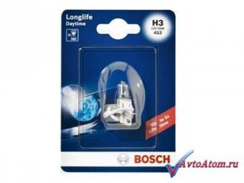 Лампа H3 12V Bosch Longlife Daytime