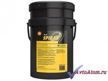 Shell Spirax S3 AX 80W-90, 20 литров