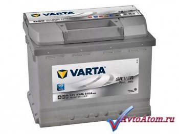 Аккумулятор VARTA 63 Ah Silver Dynamic