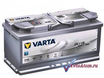 Аккумулятор VARTA 105 Ah AGM Silver Dinamic