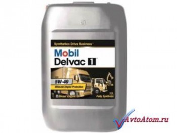 Mobil Delvac 1 5W40, 20 литров