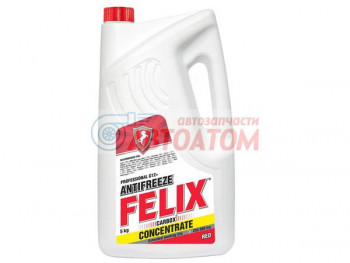 Антифриз-концентрат FELIX Carbox красный 5 литров