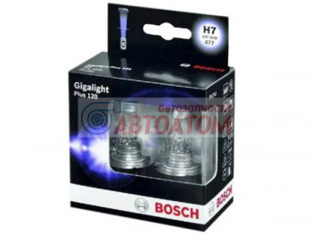 Лампа H4 12V Bosch Gigalight Plus 120, 2 шт