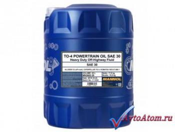 MANNOL TO-4 Powertrain Oil SAE 30, 20 литров
