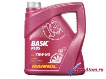 MANNOL Basic Plus 75W-90 GL-4+, 4 литра