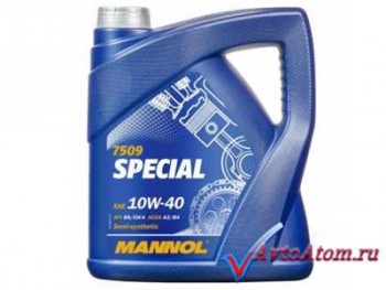 MANNOL Special 10W-40, 4 литра