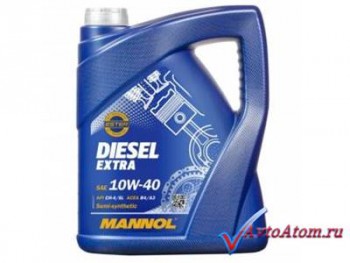 MANNOL Diesel Extra 10W40, 5 литров