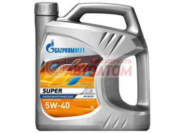 Gazpromneft Super 5W-40, 4 литра