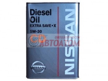 Моторное масло Nissan Diesel Oil Extra Save X 5W-30 4л