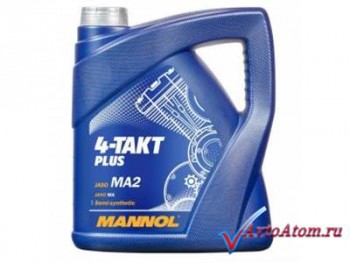 Mannol 4-Takt Plus 10W-40, 4 литра