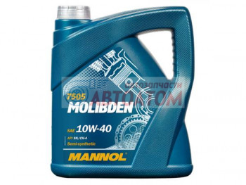 MANNOL Molibden 10W-40, 4 литра