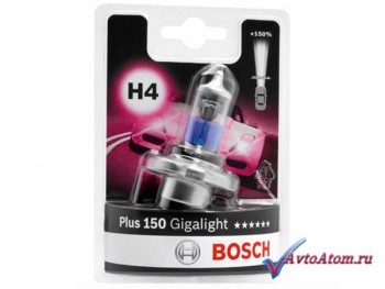 Лампа H4 12V Bosch Gigalight Plus 150