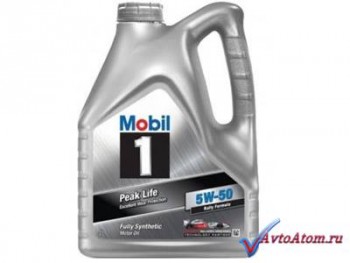 Моторное масло Mobil 1 5W-50, 4 литра