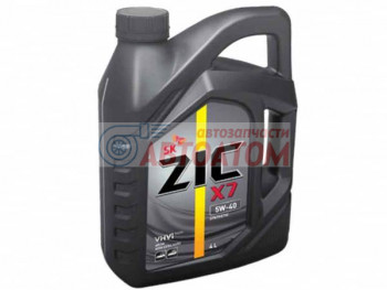 ZIC X7 5W-40, 4 литра
