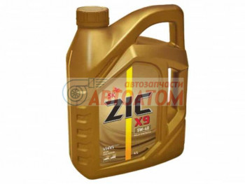 ZIC X9 5W-40, 4 литра